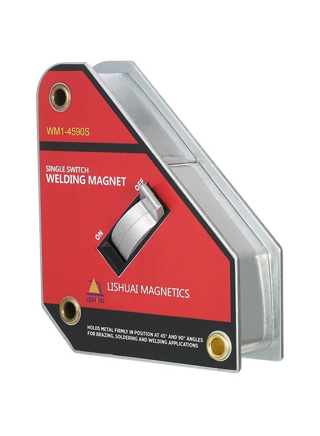 NIBEMINENT Strong Single Switch Neodymium Welding Magnet Holder On/Off Magnetic Clamp 45°/90° Small Size Multicolour 0.585kg - Image 2
