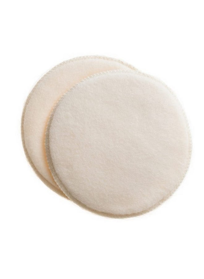 LANACare Merino Wool Nursing Pads, Style Softline, Regular Thickness, Size Mini - 3 in. Diameter  - Image 1