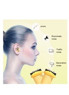 NIBEMINENT Ear Plugs for Sleep 1 Pairs Super Soft Reusable Earplugs Sleeping Noise Cancelling Waterproof Sleeping,Shooting,Airplanes,Concerts,Mowing (Big Eyed Baby)  - Image 2