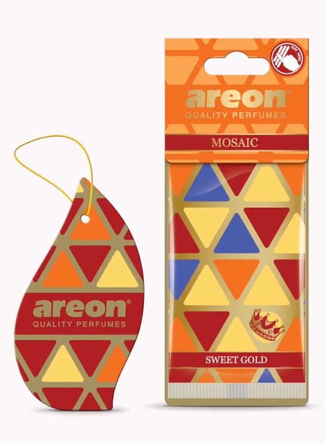 معطر جو للسيارة موزيك -  سويت جولد