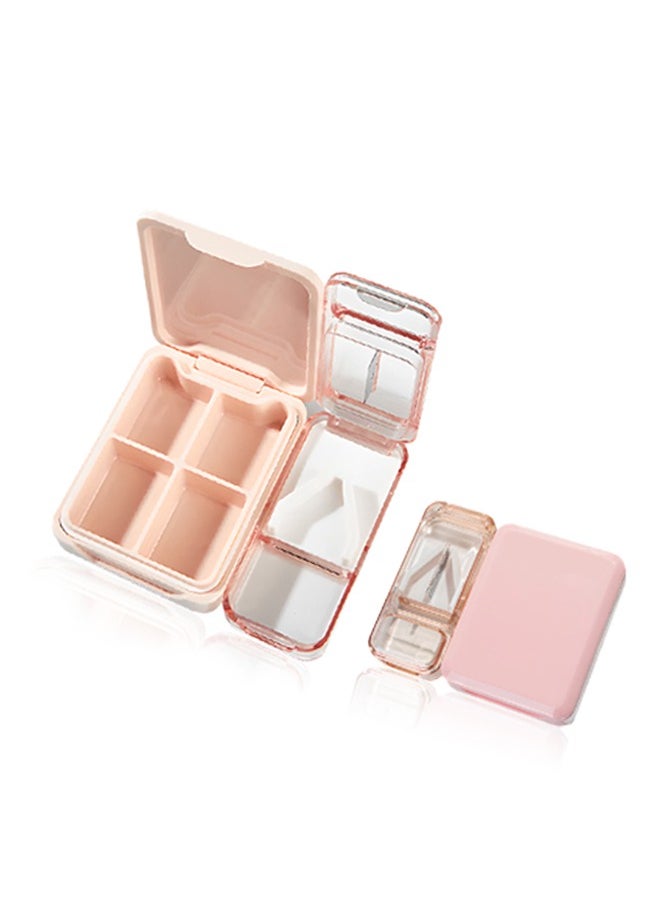 Generic - Multifunctional Pill Cutter, Pill Box Equipped with Stainless Steel Blade, Suitable for Precise Cutting of Various Pills - Image 1