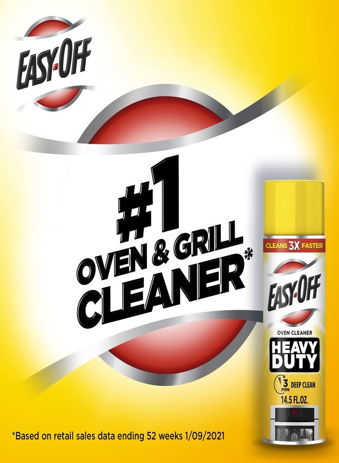 Easy Off Easy-Off Heavy Duty Oven Cleaner, Regular Scent 87 oz (6 Cans x 14.5 oz) - Image 3
