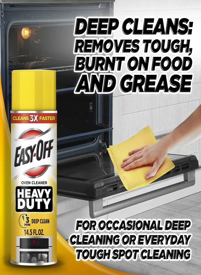 Easy Off Easy-Off Heavy Duty Oven Cleaner, Regular Scent 87 oz (6 Cans x 14.5 oz) - Image 2