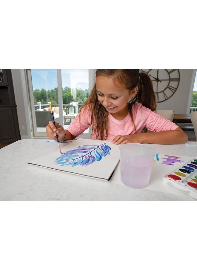 Pacon PACON Watercolor Pad, 90 lb., 9" x 12", 12 Sheets, White  - Image 2