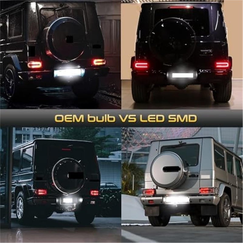 DEMULAX LED License Plate Lights for Mercedes-Benz - Image 2