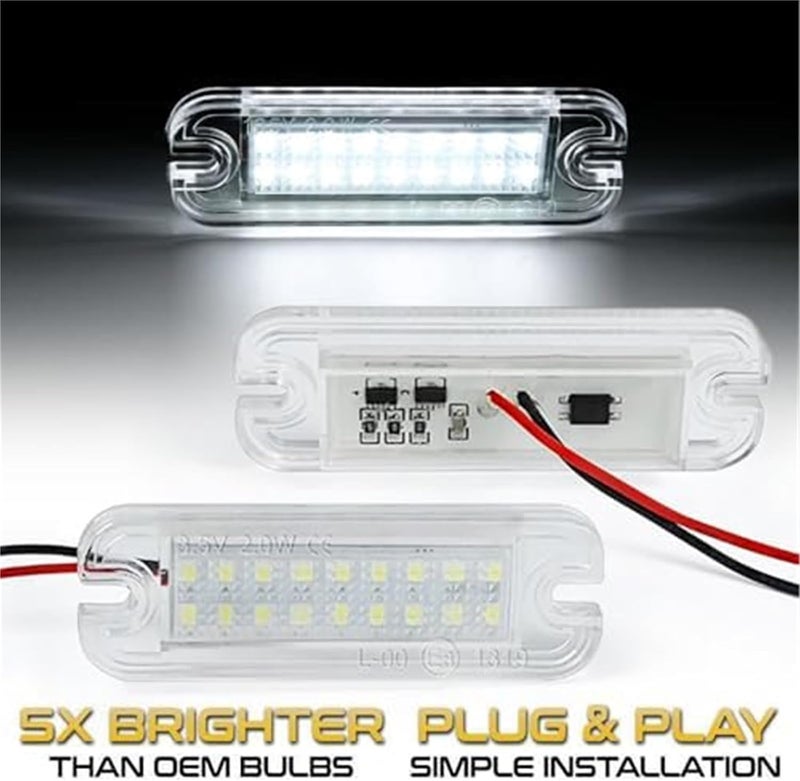 DEMULAX LED License Plate Lights for Mercedes-Benz - Image 3