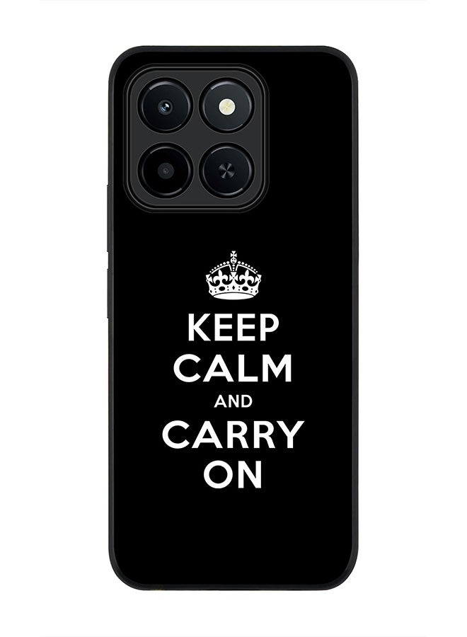 Stylizedd For Honor X6c Case,Slim fit Camera Protection, Shockproof Thin Phone cover  - Keep calm and carry on