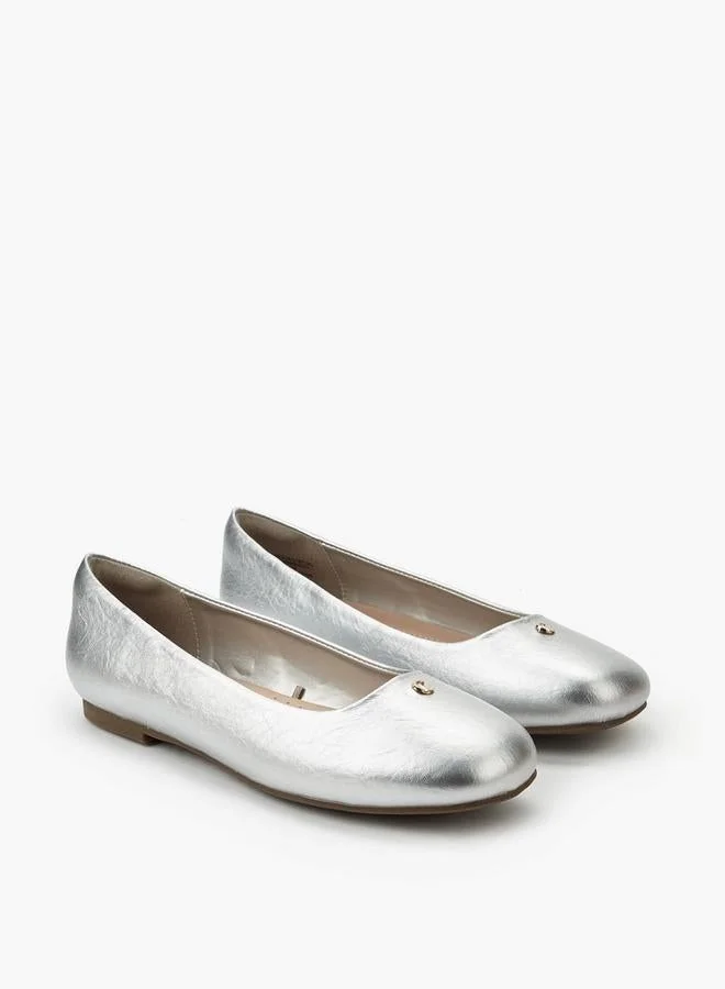 Le Confort SILVER Women Metal Accent Ballerina Shoes for Women | Best Price UAE