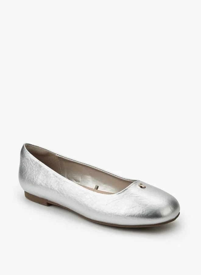 Le Confort SILVER Women Metal Accent Ballerina Shoes for Women | Best Price UAE
