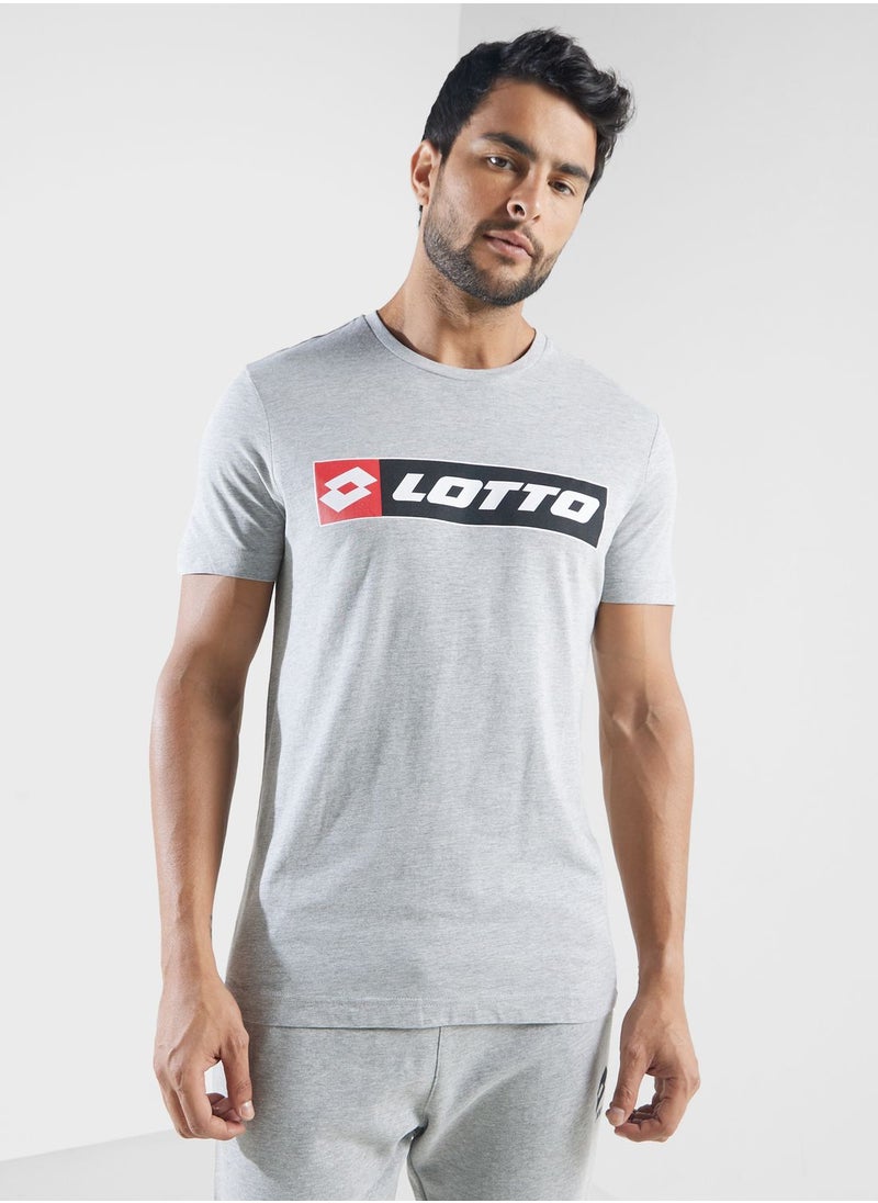 Lotto Sports Tee Logo Mel  - Image 1