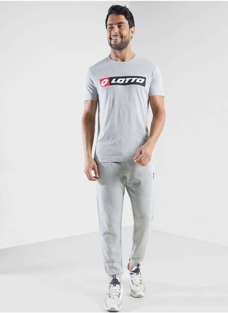 Lotto Sports Tee Logo Mel  - Image 4