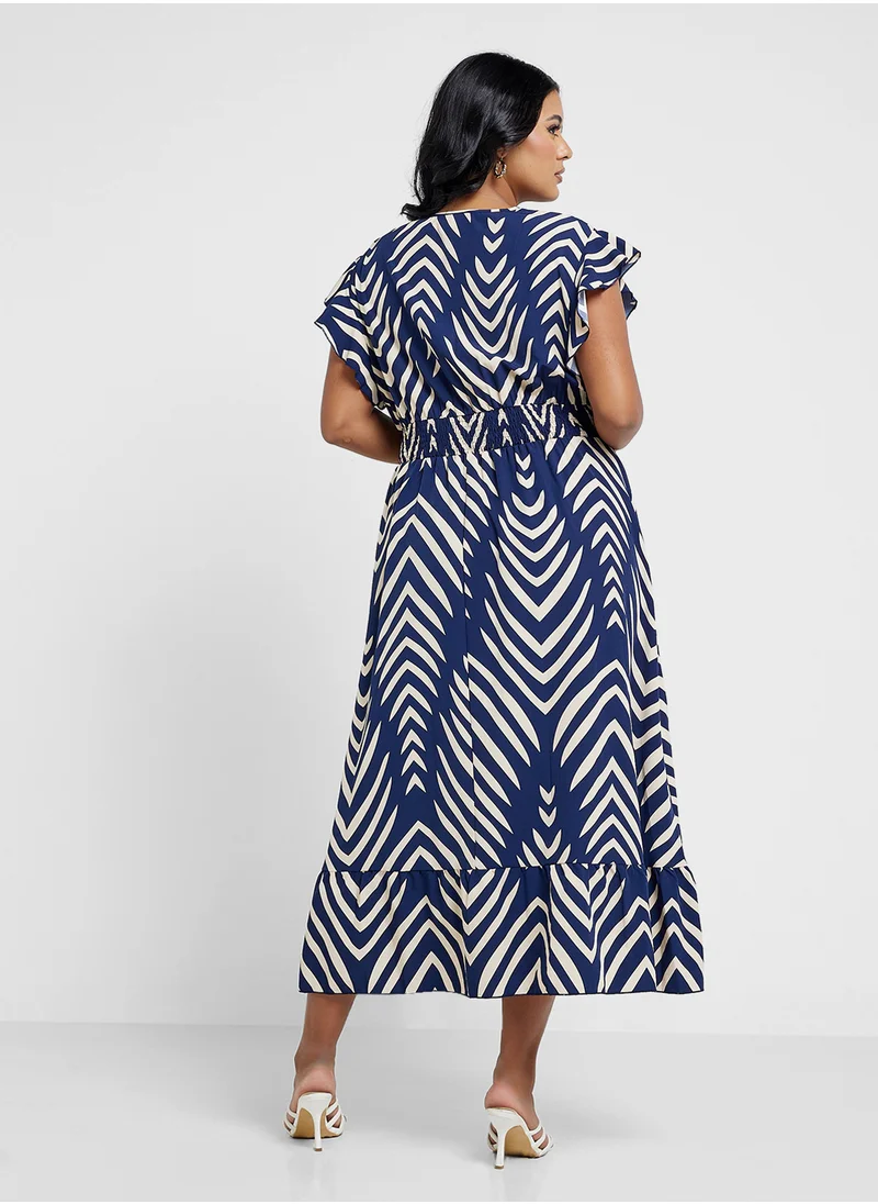 ايلا بلس Printed Dress