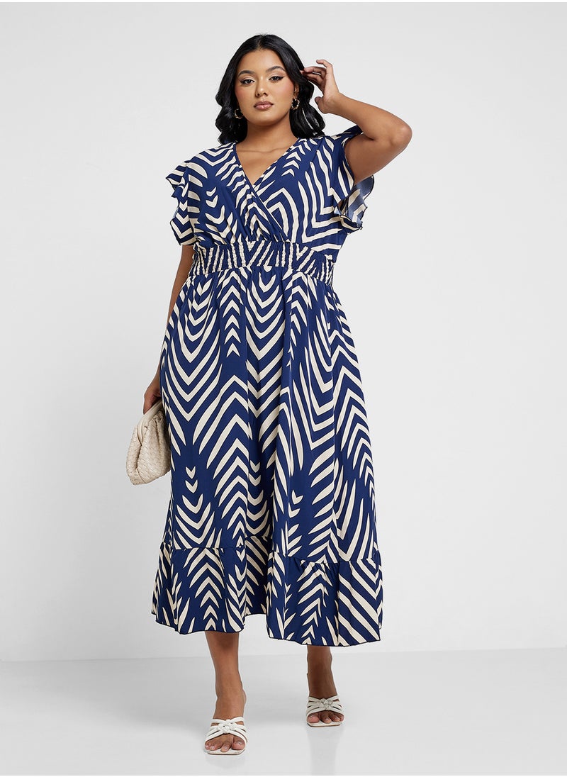 Ella Plus Printed Dress  - Image 4