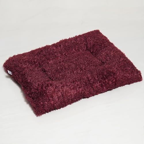 NEXTGO Floor Seat Cushions Yoga Meditation Mat Pooja aasan Soft Extra Comfortable Feather Touch Last Long Upto Washable Material Size 24 x 30 Inch 2 x 2.5 Fit Color wine Brown - Image 1