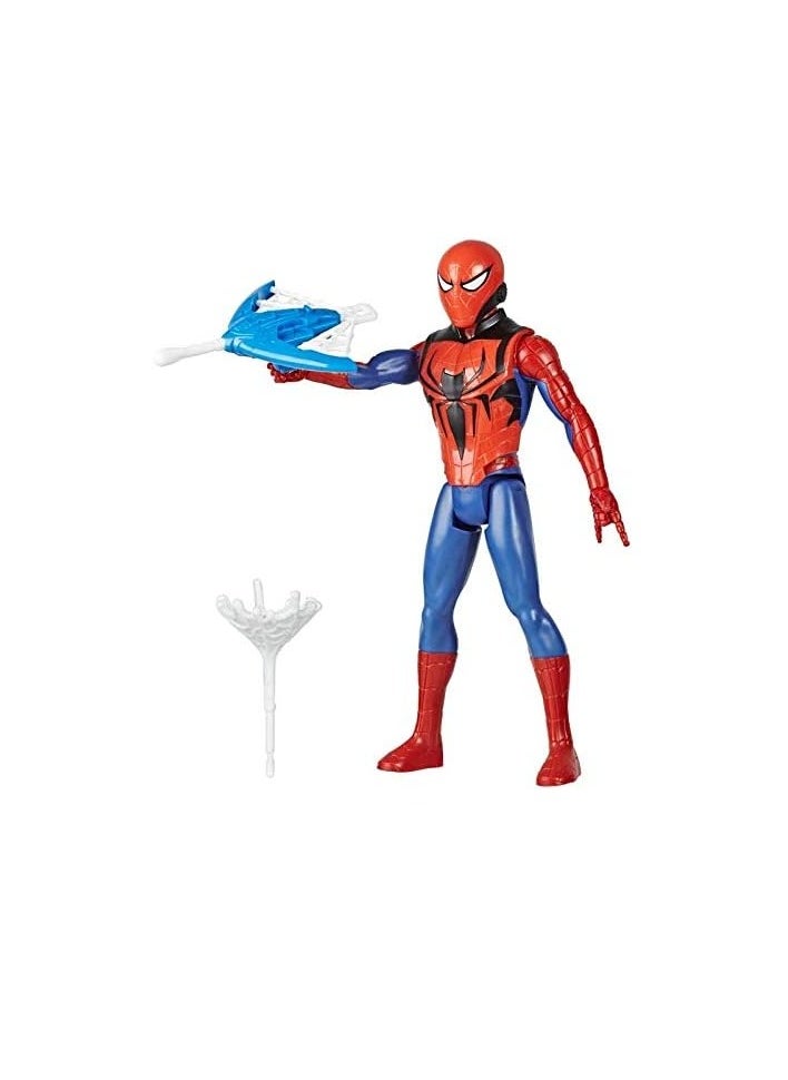 General - Spiderman titan hero - Blast Gear- When kids connect the Titan Hero Blast Gear launcher to this figure arm or back port, they can launch projectiles - Image 1