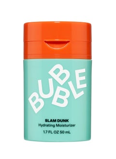 Bubble Skincare Slam Dunk Face Moisturizer - Hydrating Face Cream for Dry Skin Made with Vitamin E + Aloe Vera Juice for a Glowing Complexion - Skin Care with Blue Light Protection (50ml)