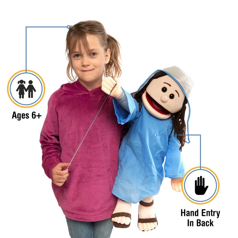 Silly Puppets 25 ماري دمية شخصية الكتاب المقدس كاملة الجسم وزارة مسيحية - Image 5