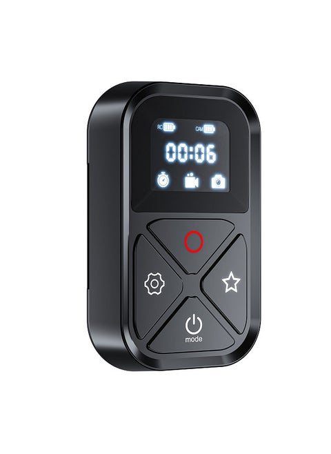 GP-RMT-T10 Waterproof Smart BT Wireless Remote Control with LED Display Screen 80 Meters Large Working Distance Replacement for GoPro 12 11 10 9 8 max