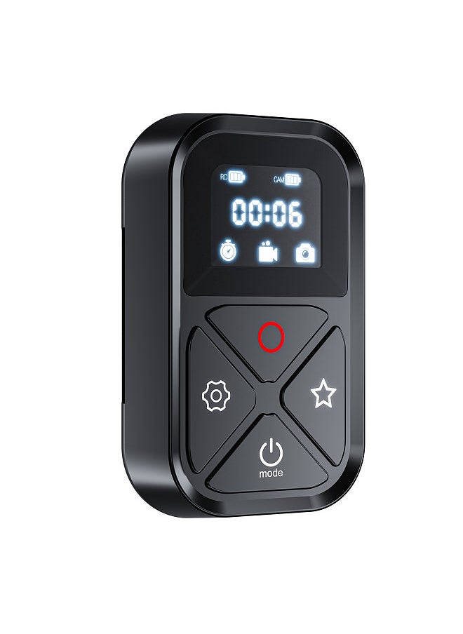 TELESIN - GP-RMT-T10 Waterproof Smart BT Wireless Remote Control with LED Display Screen 80 Meters Large Working Distance Replacement for GoPro 12 11 10 9 8 max - Image 1