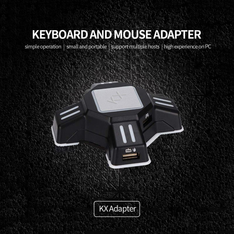 محول ألعاب USB متنقل بنظام التوصيل والتشغيل لمحول لوحة المفاتيح - بدون تأخير، متوافق مع نينتندو سويتش، إكس بوكس، بلاي ستيشن 4 وبلاي ستيشن 3 لألعاب التصويب من منظور الشخص الأول - Image 5