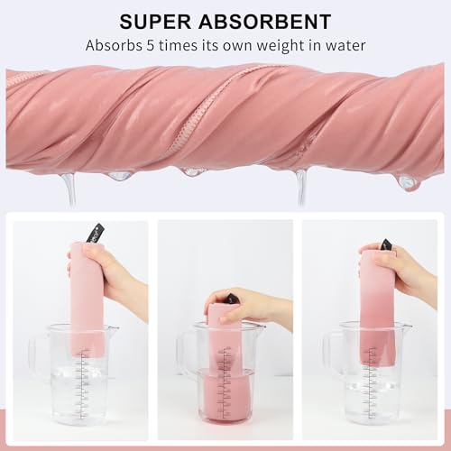 Rainleaf Microfiber Towel Perfect Travel & Gym & Camping Towel. Quick Dry - Super Absorbent - Ultra Compact - Lightweight. Suitable for Trip, Beach, Shower, Backpacking, Pool - Image 4