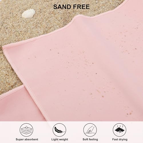 Rainleaf Microfiber Towel Perfect Travel & Gym & Camping Towel. Quick Dry - Super Absorbent - Ultra Compact - Lightweight. Suitable for Trip, Beach, Shower, Backpacking, Pool - Image 5
