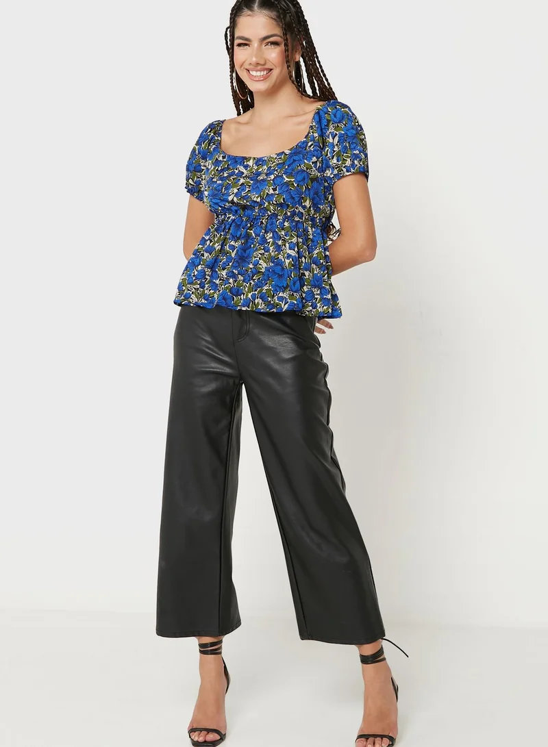 Ginger Printed Summer Top