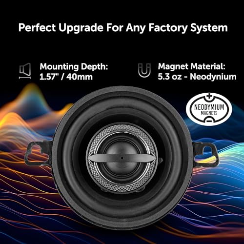 BLACK DIAMOND DIA-35.2 3.5" Coaxial Speaker Car Audio 2 Way 4-Ohm 90 Watts Max (2 Speakers) - Image 4
