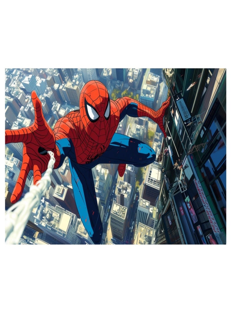 Anna 1000 Piece Colorful Spider Man Puzzles Fun Anime Jigsaw Challenge - Image 1