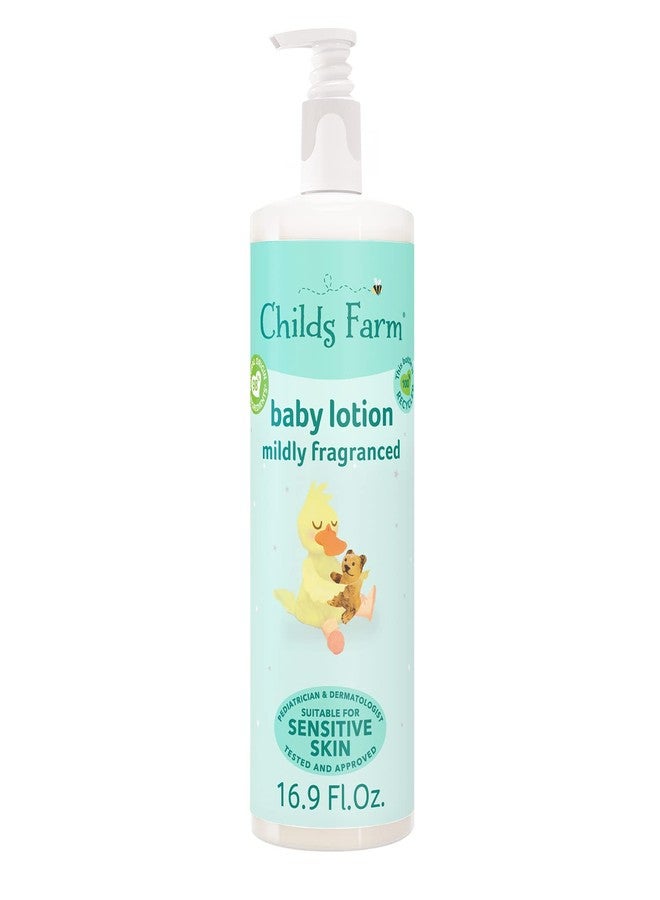 Childs Farm, Baby Lotion for Sensitive Skin, Moisturizer for Dry Skin, 16.9 oz, Lightly Fragranced, Vegan, Cruelty-Free - Image 1