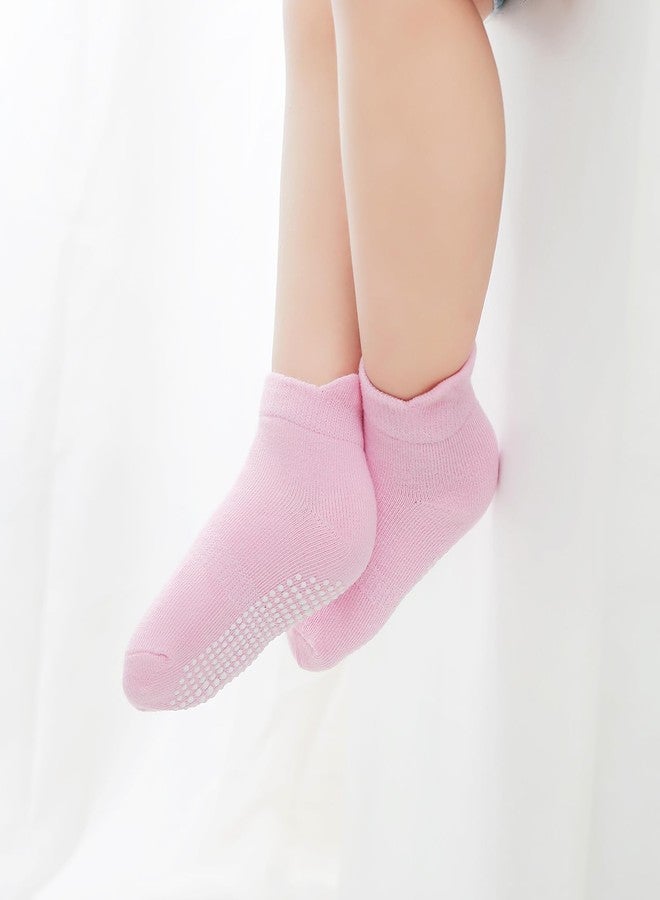 Aroveea Baby Toddle Socks Grip Non Slip Kids Boys Girls Cotton 12 Pack Ankle Cute Newborn Socks3-5T - Image 2