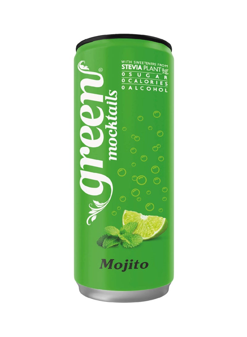 Green Cola Mojito Soft Drink Can 330ml - Image 1