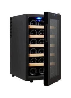 18 Bottles Red Wine Cabinet Constant Temperature Wine Cabinet Home Refrigerator Built in LED Lights Temperature Control Silent