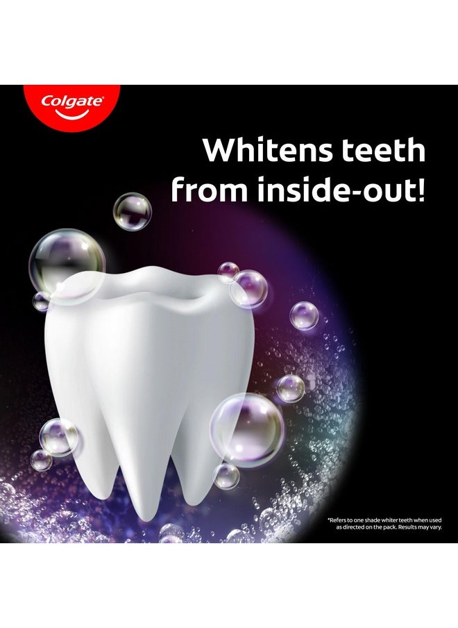 Colgate - Visible White O2, Teeth Whitening Toothpaste (50G) For Noticeably Whiter Teeth Starting In 3 Days With Active Technology, Enamel Safe Teeth Whitening & Fresh Breath - Image 1