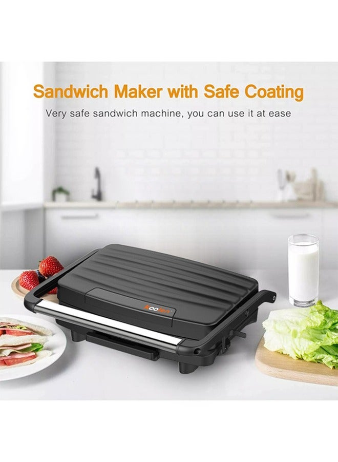 KOOLEN Sandwich Maker - 350 W 800106002 Black - Image 2