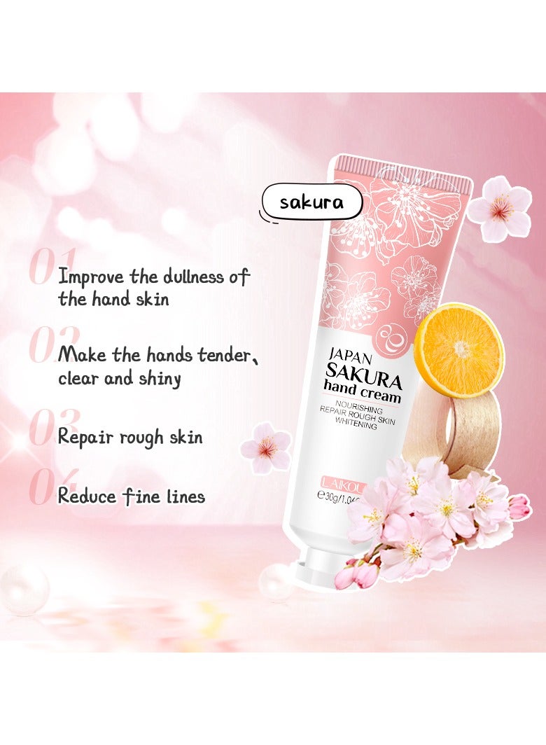 لايكو كريم ساكورا الياباني منعش ومرطب بعمق ومصلح لليدين- 30 جرام - Image 2