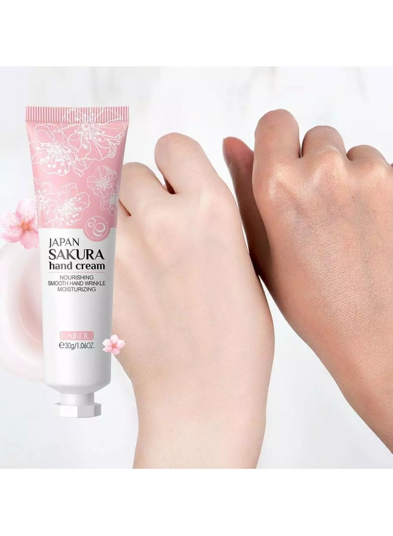 لايكو كريم ساكورا الياباني منعش ومرطب بعمق ومصلح لليدين- 30 جرام - Image 3