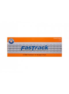 Lionel FasTrack 10 Straight Track, Electric O Gauge, 4-Pack - pzsku/ZDACF3C13F065092A12F4Z/45/_/1732283652/4c4295d0-79eb-4740-8f4a-3916c315cb6a