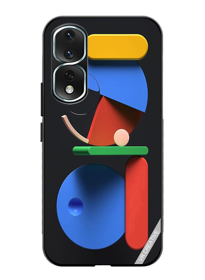 VR CREATIVE Protective Case Cover For Honor 80 Pro Art Of Life Abstract Design Multicolour - Image 1