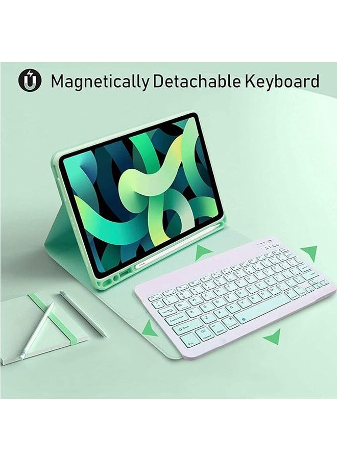 General - Keyboard Case for Samsung Galaxy Tab S9 Plus12.4 X810/816B/818U Magnetic Detachable Wireless Bluetooth Keyboard Soft TPU Stand Protective Case Built-in Pen Holder - Image 1