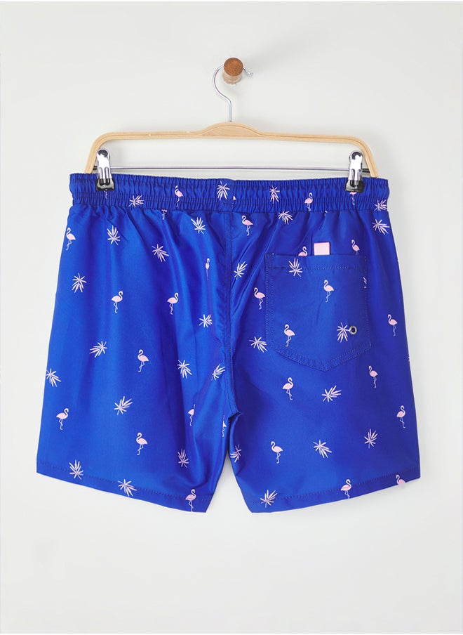 trendyol Blue Regular Standard Swim Shorts  - Image 3