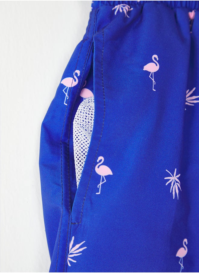trendyol Blue Regular Standard Swim Shorts  - Image 2