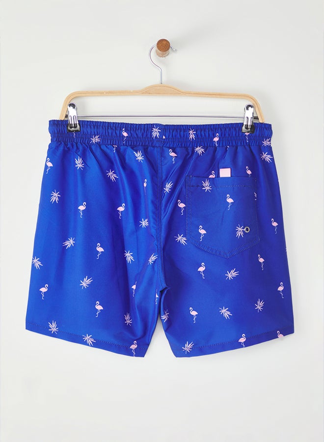 trendyol Blue Regular Standard Swim Shorts  - Image 2