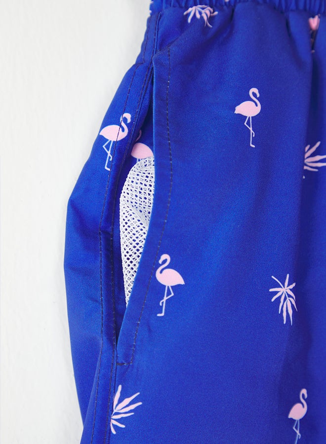 trendyol Blue Regular Standard Swim Shorts  - Image 3