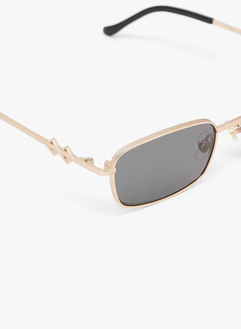 KAREN WAZEN Ellis Rectangle Sunglasses
