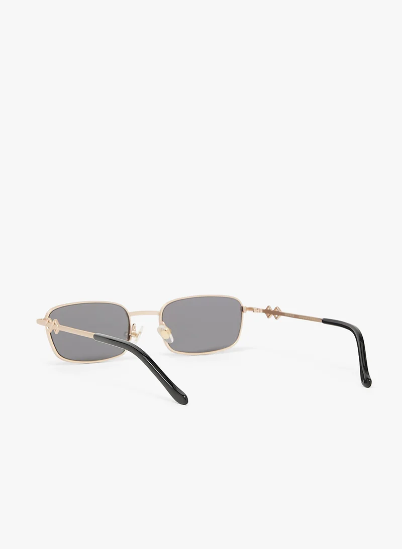 KAREN WAZEN Ellis Rectangle Sunglasses