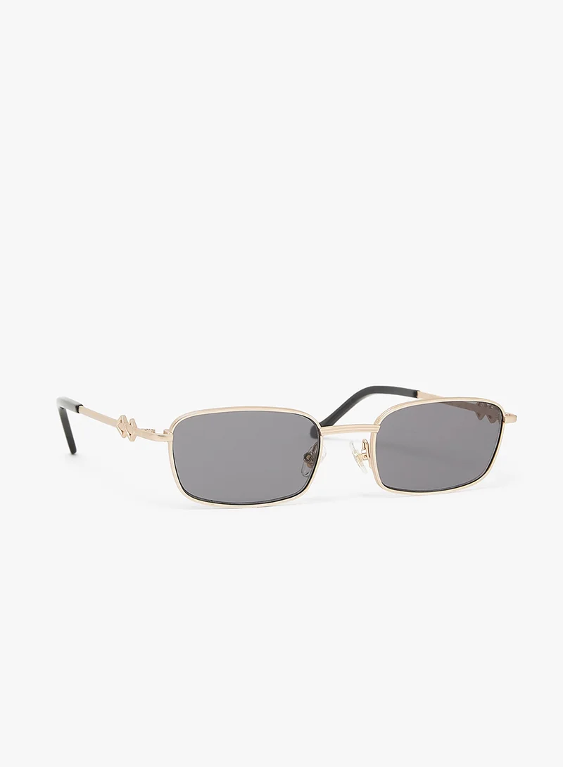 KAREN WAZEN Ellis Rectangle Sunglasses