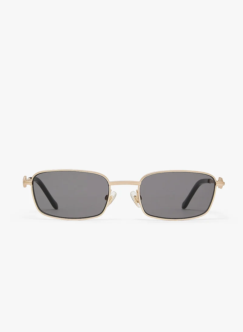KAREN WAZEN Ellis Rectangle Sunglasses
