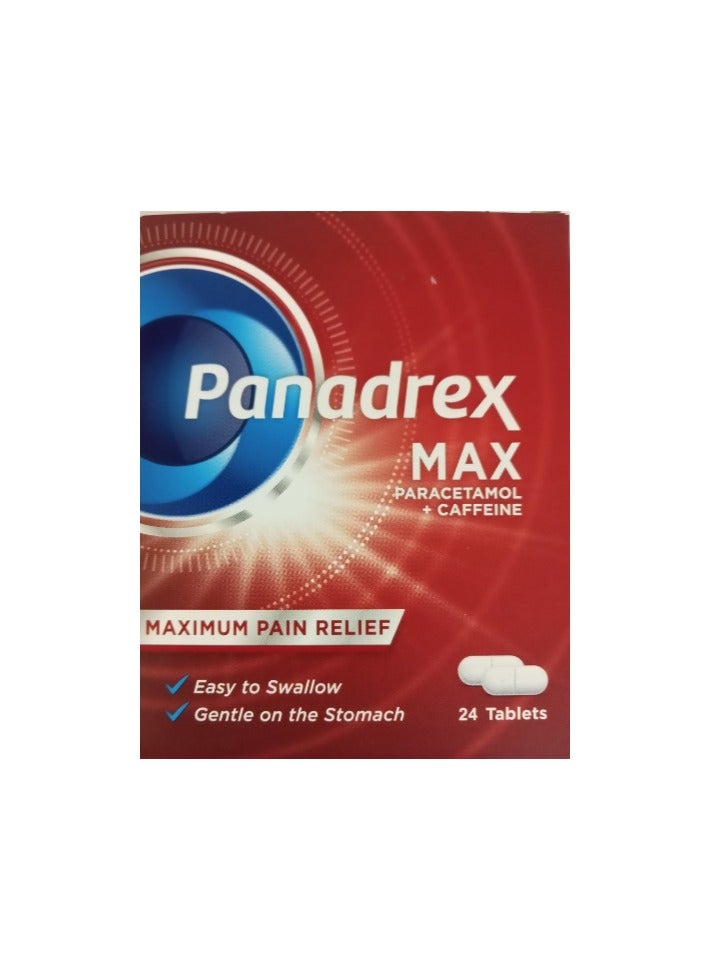 Max Pain Relief 24 Tablets
