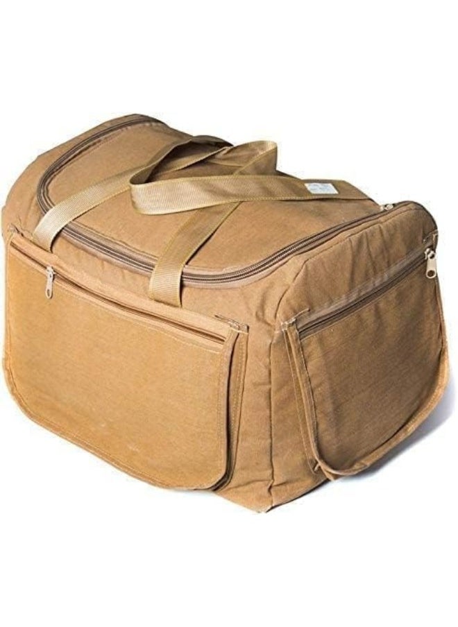 SMART HOME - A three-piece bag set, a picnic and travel bag, a zipper bag made of Tanzanian fabric with a waterproof layer - Image 1